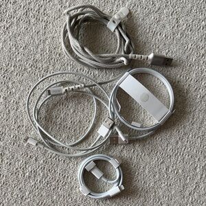 Apple Lightning USB Cables Bundle